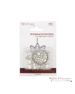 Bastelpackung großer Stern, silber
