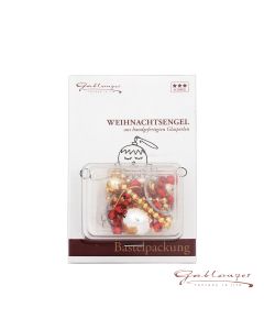 Bastelpackung Engel, rot-gold