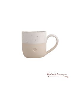 Kleine Cappuccino Tasse Herz