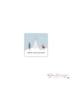 Geschenkanhänger "Frohe Weihnachten"