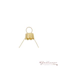 accessories: cap large, gold