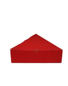 Geschenkverpackung 3-eck, rot