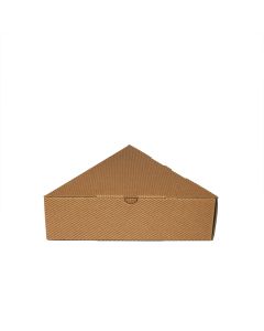 Geschenkverpackung 3-eck, natur