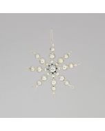 Star, 6 cm, silver