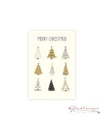 Glückwunschkarte "Merry Christmas" mit Kuvert