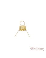 accessories: cap large, gold