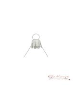 accessories: cap large, silver