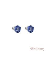 Earrings with Swarovski® crystal, Royal Blue