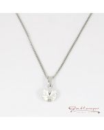 Necklace, pendant with Swarovski®-crystal, Sapphire